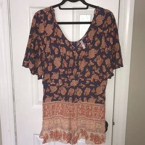 Xhilaration Romper